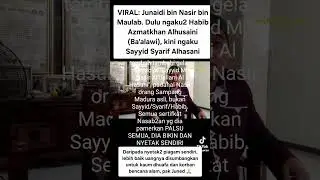 PARAH! JUNED (NAAT) NGEBET DIAKUI SBG CUCU RASUL SAW. MIRIP DGN SEKTE IMAD (PWI-LS) NAMUN BEDA ORMAS