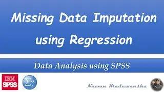 Missing Data Imputation using Regression | SPSS in Sinhala