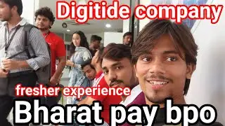 Digitide Company Interview Experience 💼 | BharatPe & Tech Mahindra BPO Jobs | ₹13K-₹16K Salary!