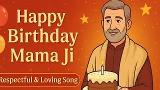 🎂 Happy Birthday Mama Ji | Respectful Bollywood Birthday Song with Love & Blessings (2025 Special)