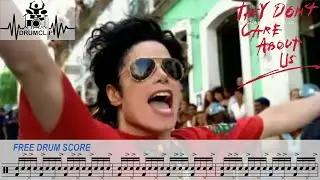 Michael Jackson - They don't care about us (Drum Score)
