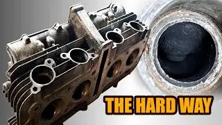 Suzuki GS550 Restoration | Cylinder Head and Engine Installation | Episode06