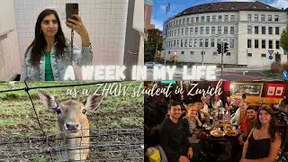 week in the life of a swiss business student | ZHAW uni, nights out and more🇨🇭