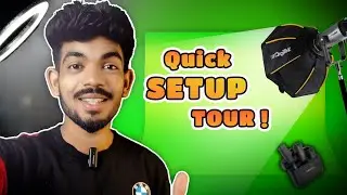 My Minimal YouTube Setup Tour | Budget Friendly Creator Workspace 🔥