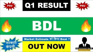 BDL Q1 Results 2026 | BDL Results Today | BDL Share Latest News | Bharti Dynamics Limited 