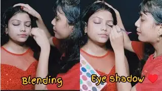 ASMR Doing My Sister Indian party Make-up ❤️💄