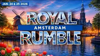 PWU Royal Rumble 2026 Comes to Amsterdam! | Jan. 24 & 25 #wrestling #royalrumble #wwe 