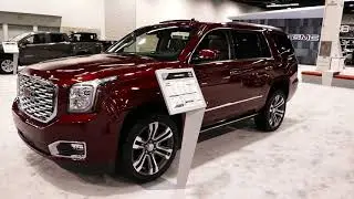 New 2019 GMC Yukon Denali SUV - Exterior Tour Walk Around - 2018 OC Auto Show