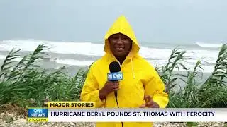 Hurricane Beryl Pounds St. Thomas with Ferocity | News | @CVMTVNews