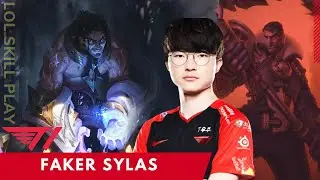T1 Faker play Sylas Mid | Sylas vs Jayce | K/D/A 6/0/4 | New META with New ITEMS