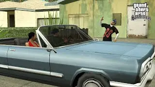 If CJ cheats meet your girlfriend in GTA San Andreas