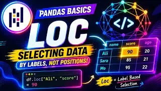 Pandas loc Explained 🚀 Select Rows & Columns by Labels