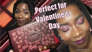 Support INDIE BLACK OWNED MAKEUP BRANDS | Ace Beaute's Mystic Romance #valentinesday Look  💞