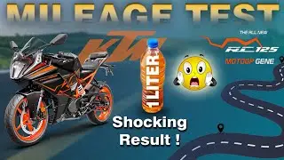 NEW MODEL 2022 KTM RC 125. mileage test 😱 . shocking results. if non stop 100+speed.