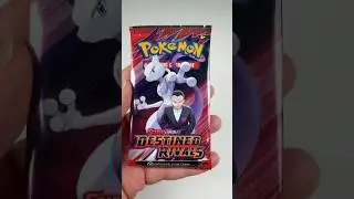 Открываем бустер Pokemon Destined Rivals #pokemontcg #pokemomcards