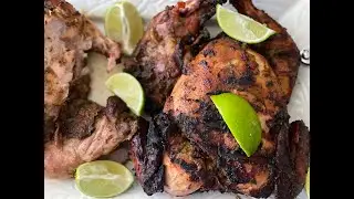 Jamaican Jerk Chicken on KamadoJoe