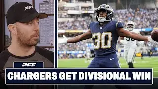 Las Vegas Raiders vs. Los Angeles Chargers Review | PFF Grade Release Show