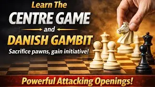 Fast development, early attack &ndash; Centre Game & Danish Gambit! #chess #danishgambit #shatranj64