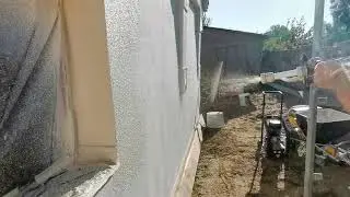 Doze-Bau Kft.  1.5 mm-es nemesvakolat sz&oacute;r&aacute;sa. G&eacute;pi sz&oacute;r&aacute;s. Wagner.