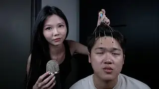 Singaporean girl gives me ASMR 💆🏻