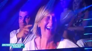 Hilde Crevits,had veel plezier  op Mister Gay Belgium 2017