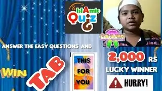 Islamic Q&A KSA (Episode-02) & Lucky WINNER for Ep-01 | Answer the Easy Questions and WIN Mobile TAB