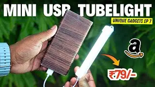 Mini USB Tube Light 😱⚡️| Unboxing and Review | Unique Gadgets Ep 7 🔥
