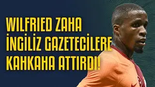 Wilfried Zaha'dan İngiliz gazetecilere kahkaha attıran Manchester United cevabı!