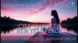 🎄 OM SHANTI SHANTI SHANTI — Мантра для завершения года | Отпусти прошлое и войди в Новый год в покое