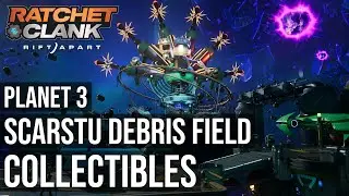 All Collectbiles - Planet 3 - Scarstu Debris Field - Ratchet & Clank: Rift Apart
