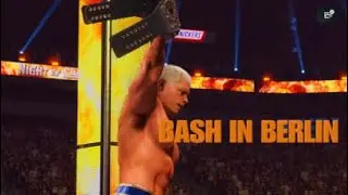 WWE 2K24 BASH IN BERLIN CODY RHODES RETAINS THE UNDISPUTED CHAMP!!!!!!!!