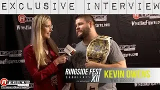Kevin Owens interviewed by Noelle Foley at Ringside Fest 12 (2015)!