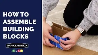 Bankers Box at Play - How to Assemble Building Blocks