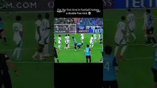 For the first time in football history double free kick #football #worldcup2026