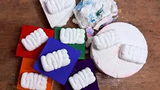 Color Me in Love 🌈 | Gym Chalk ASMR | #oddlysatisfying | ASMR | Dyed Gym Chalk ASMR 