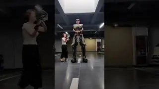BLACK MYTH WUKONG ARMOR SUIT UP! #blackmyth #wukong #cosplay #costume #robot #monkeyking #shorts