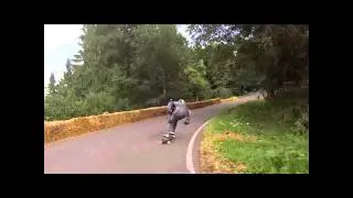 IDF World Cup, Kozakov 2015, Czech Republic , DH Longboard , raw run Marcos Costa