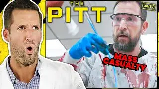 ВРАЧ смотрит самое реалистичное медицинское телешоу #3 | The Pitt