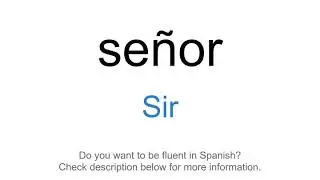 How to say 
