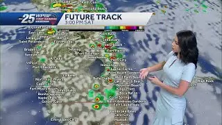 Hazy, hot and sea breeze storms across South Florida