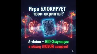 Игра БЛОКИРУЕТ твои скрипты? Arduino + HID-Эмуляция в обход ЛЮБОЙ защиты!