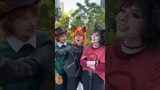 Night in the Woods day at #newyorkcomiccon !! #nightinthewoods #nitw #maeborowski