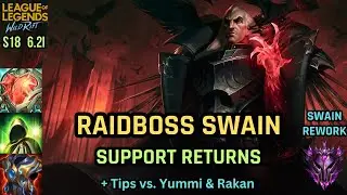 They Nerfed Swain Support&hellip; But I Made Him a RAIDBOSS 👑 | Wild Rift