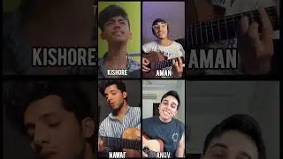 Jo Tum Mere Ho❤☺️ Song Cover By| Kishore, Aman, Nawaf and Anuv Jain#song #coversong