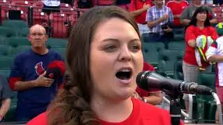 2018 National Anthem Busch Stadium