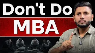 Don't Do MBA 😱 | Online MBA Admission 2025 | Best Online MBA Universities in India | MBA Review