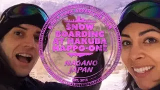 Day 1 in Japan: Hakuba Happo-one Snowboarding