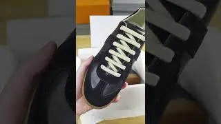 Maison Margiela Leather-Suede Replica Sneakers #fyp #sharesneakers