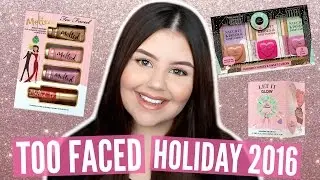 Too Faced Holiday 2016 | Small Sets (Reviews + SWATCHES)