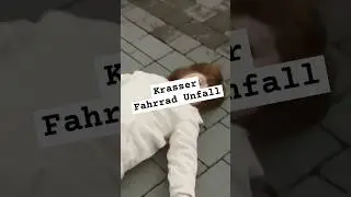 Der schlechteste Fahrrad Unfall auf der Welt #shortvideos
